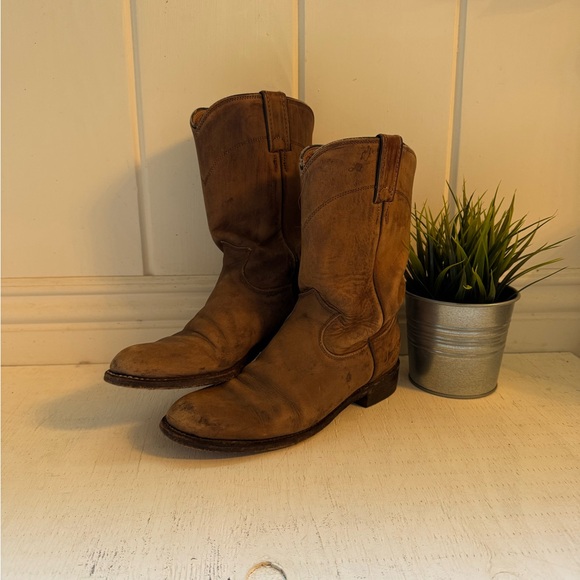 Justin Roper Boots Size 7 Authentic - Picture 4 of 8